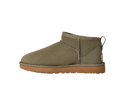 UGG Femme Botte Classic Ultra Mini Vert