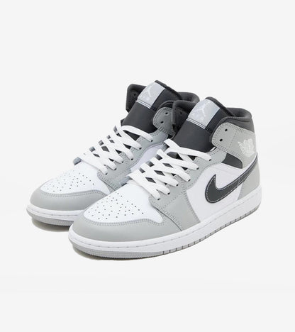 Air Jordan 1 Mid Light Smoke Grey Anthracite