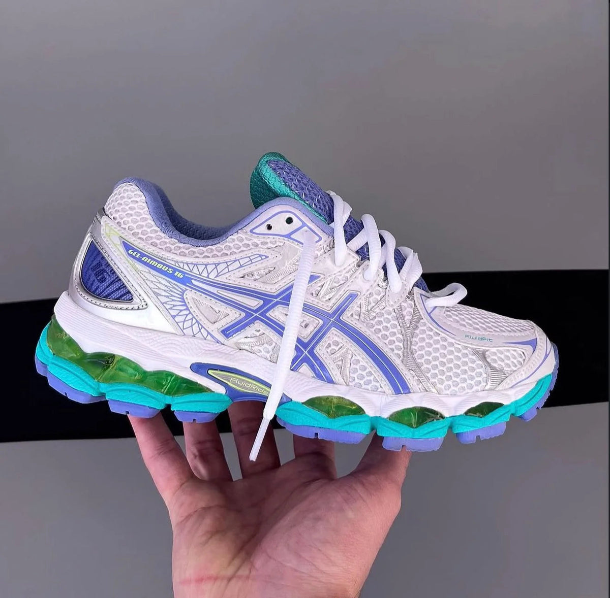 Asics GEL NIMBUS 16 - AQUABLUE